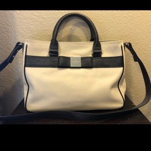 Kate Spade Crossbody Bag Black and Cream